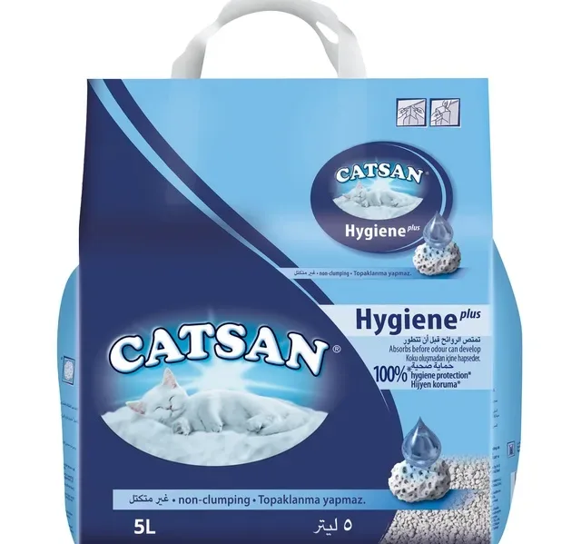Catsan Hygiene Plus Cat Litter 5 Litres