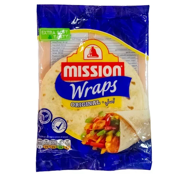 Mission Original Tortilla Wraps Medium 8 pcs 200 g